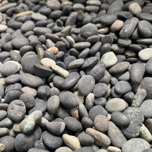 Beach Pebbles zwart/antraciet 8-16 mm